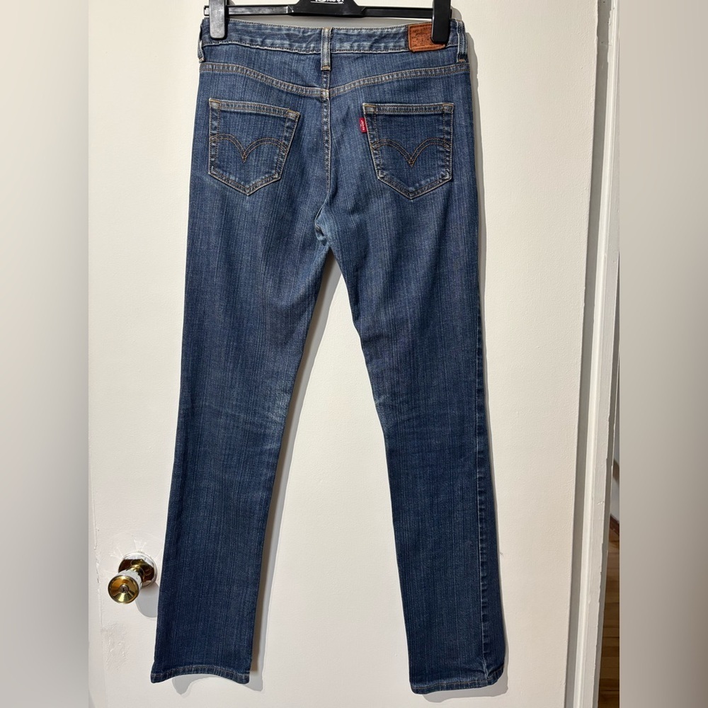 Levi's Women's 873 Skinny Classic Blue Straight Leg Jeans